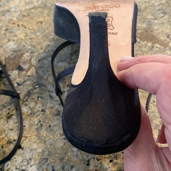 Jimmy Choo satin heels - Picture 5 of 9